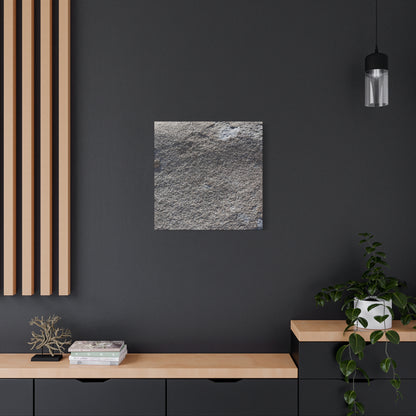 Textured Ground Surface - Unique Frameless Canvas Wall Art