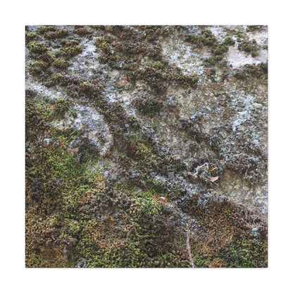 Moss Tapestry - Unique Frameless Canvas Wall Art - Art By Earth