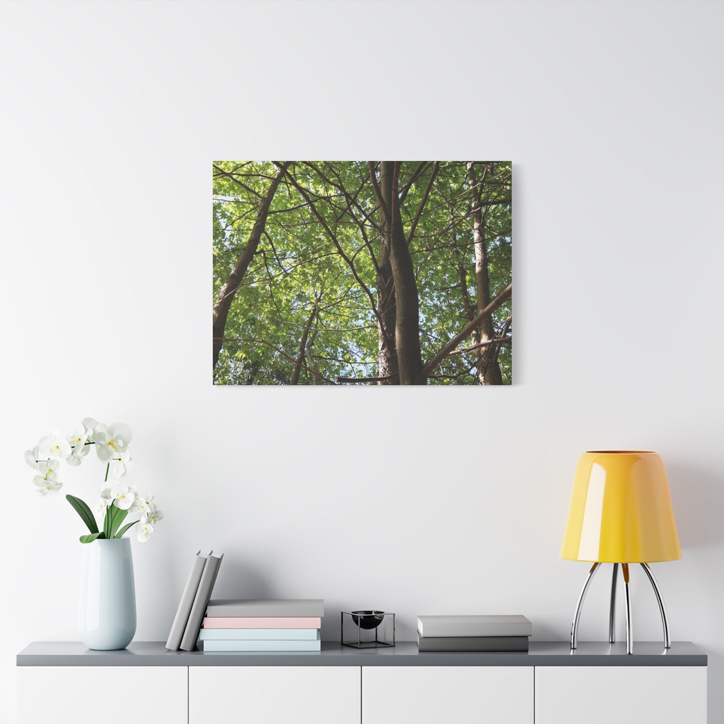 Canopy of Light - Unique Frameless Canvas Wall Art