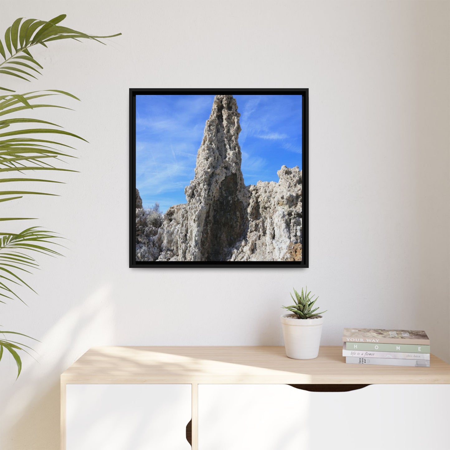 Sentinel of Stone - Unique Stretched Canvas Wall Art