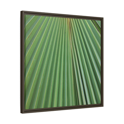 Verdant Veins - Unique Stretched Canvas Wall Art - Art By Earth