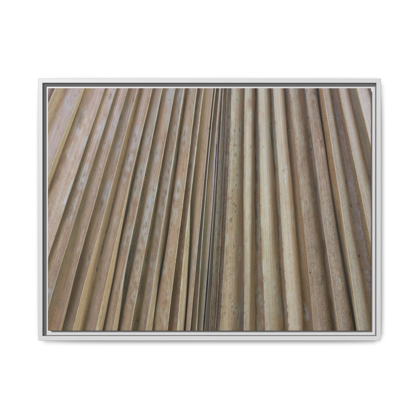 Wooden Whispers - Unique Stretched Canvas Wall Art - Art By Earth