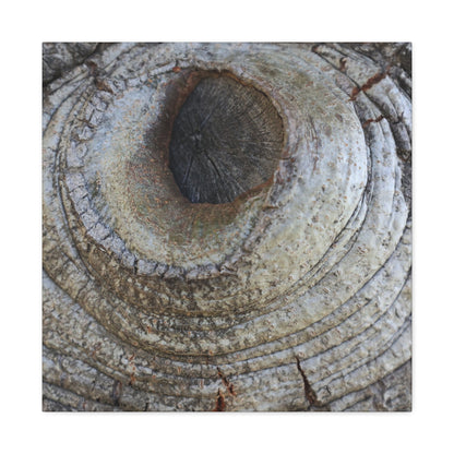 Bark's Eye - Unique Frameless Canvas Wall Art - Art By Earth
