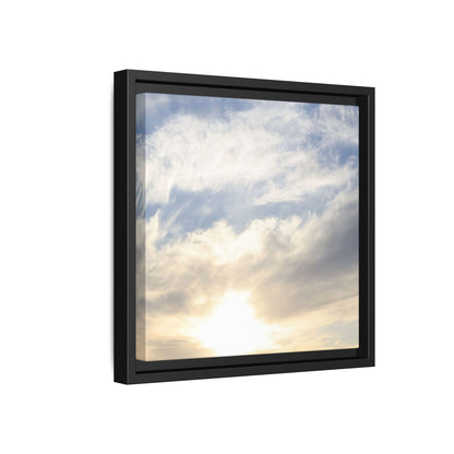 Sky's Ethereal Whisper - Unique Stretched Canvas Wall Art - Art By Earth