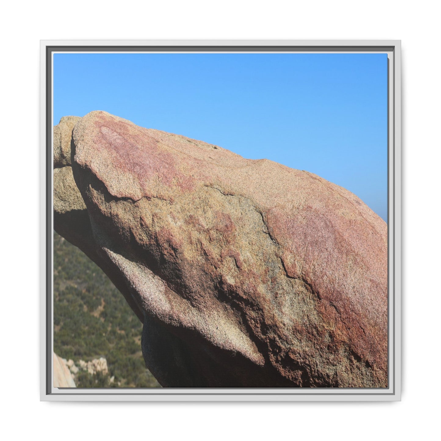 Sleeping Stone - Unique Stretched Canvas Wall Art - Art By Earth