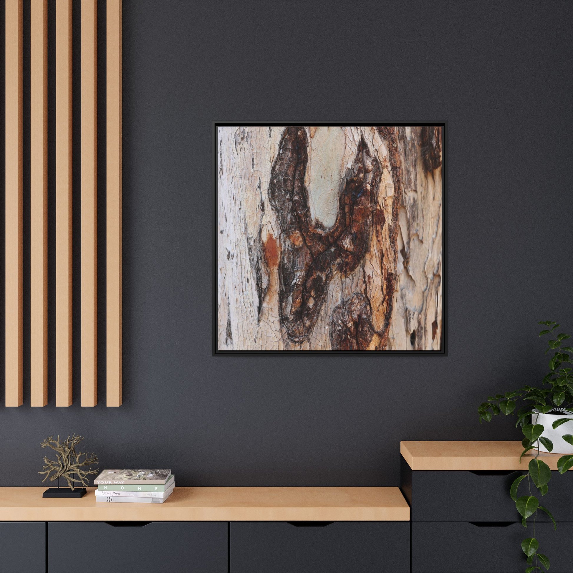 Texture of Time - Unique Stretched Canvas Wall Art - Art By Earth