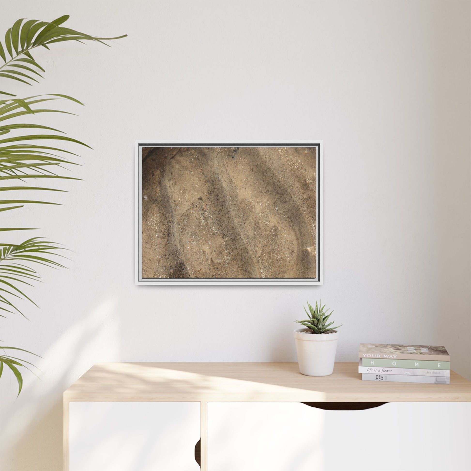 Tidal Pool Secrets - Unique Stretched Canvas Wall Art - Art By Earth