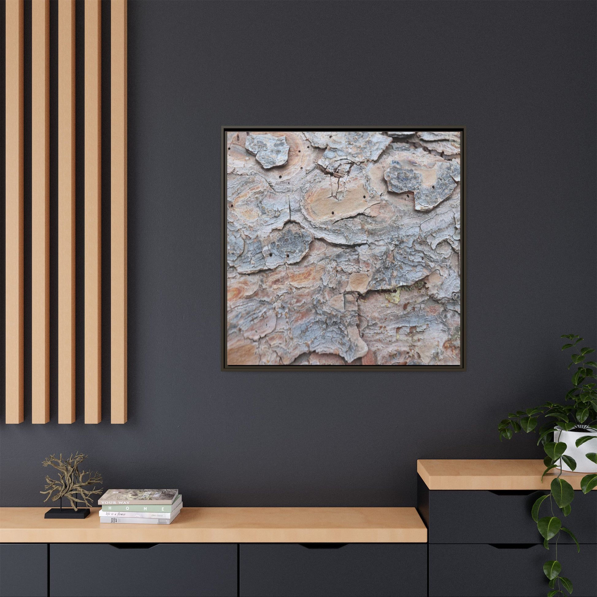 Peeling Memories - Unique Stretched Canvas Wall Art - Art By Earth