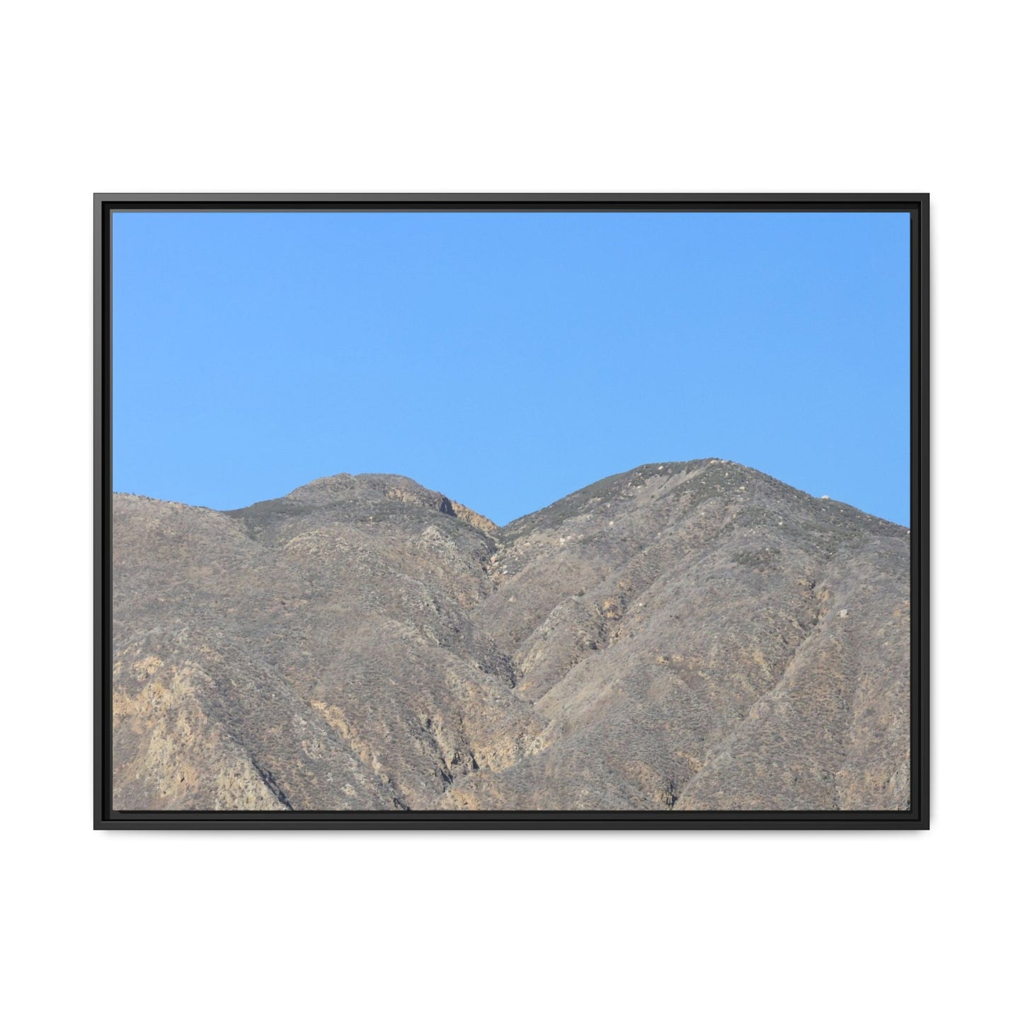Arid Mountain Breath - Unique Stretched Canvas Wall Art - Art By Earth