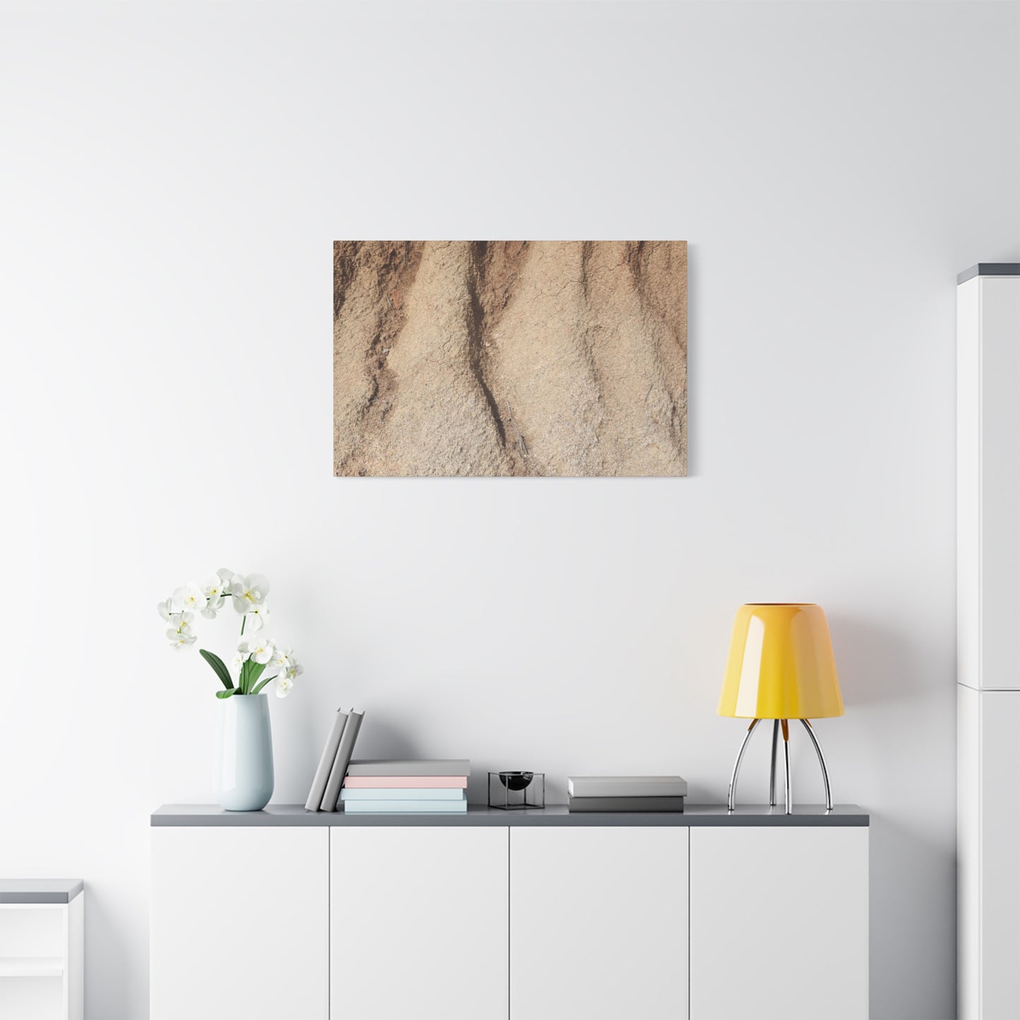 Weathered Earth - Unique Frameless Canvas Wall Art - Art By Earth