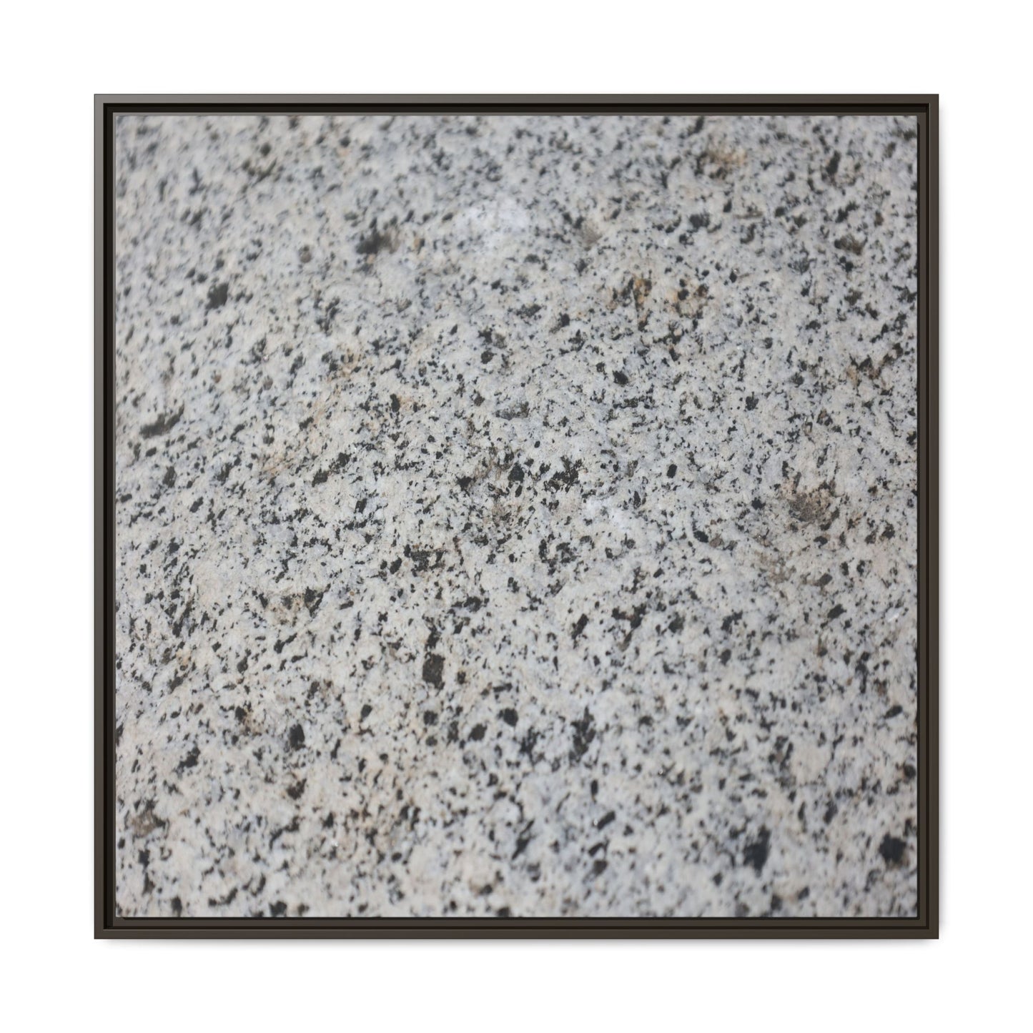 Monochrome Mosaic - Unique Stretched Canvas Wall Art - Art By Earth