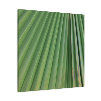 Palm Pulse - Unique Frameless Canvas Wall Art - Art By Earth