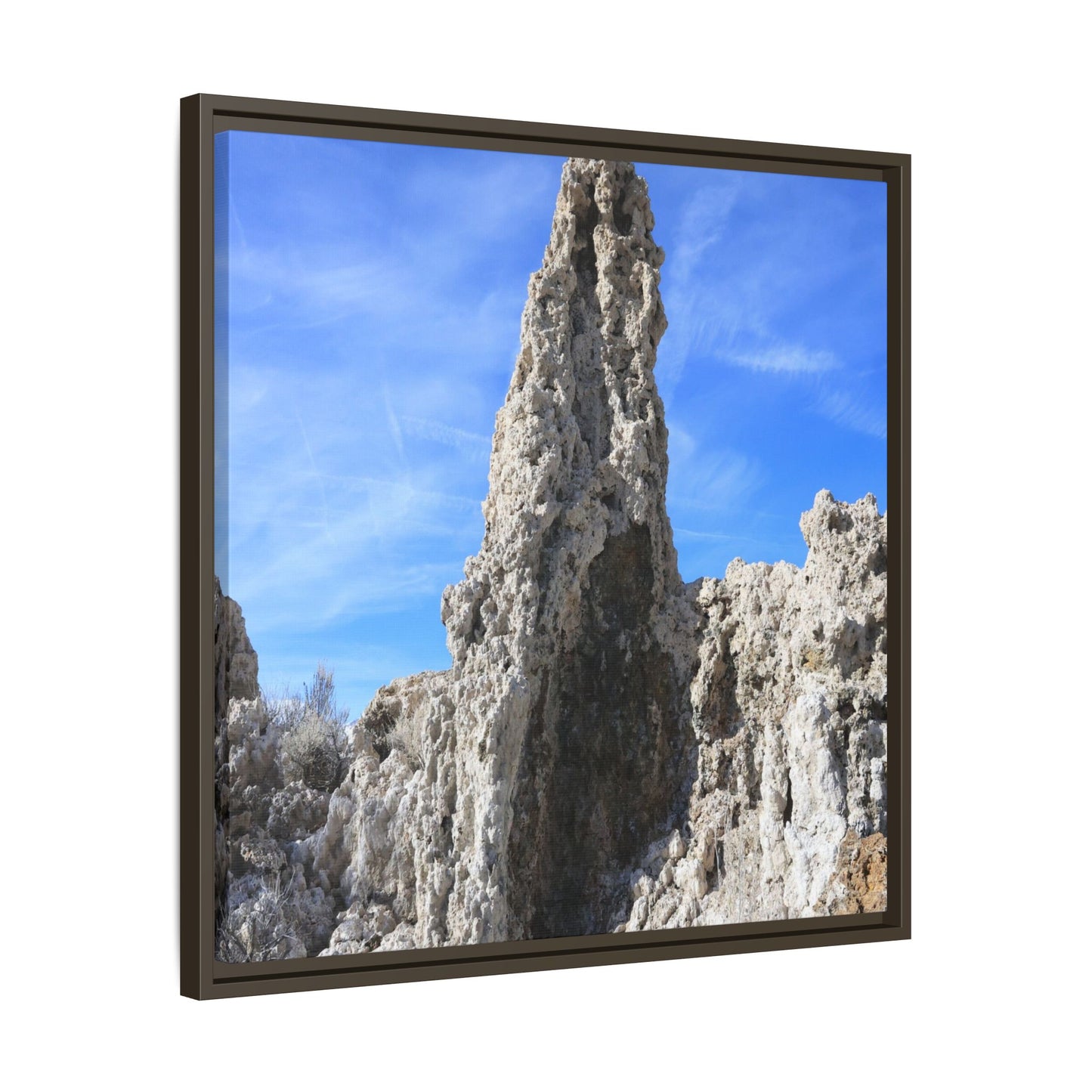 Sentinel of Stone - Unique Stretched Canvas Wall Art