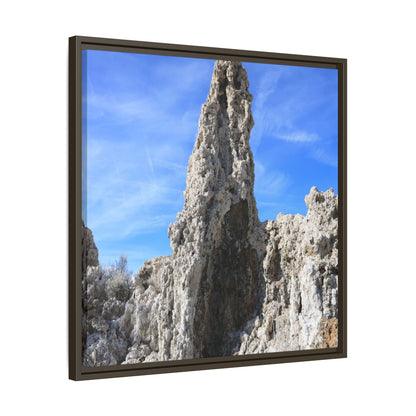 Sentinel of Stone - Unique Stretched Canvas Wall Art
