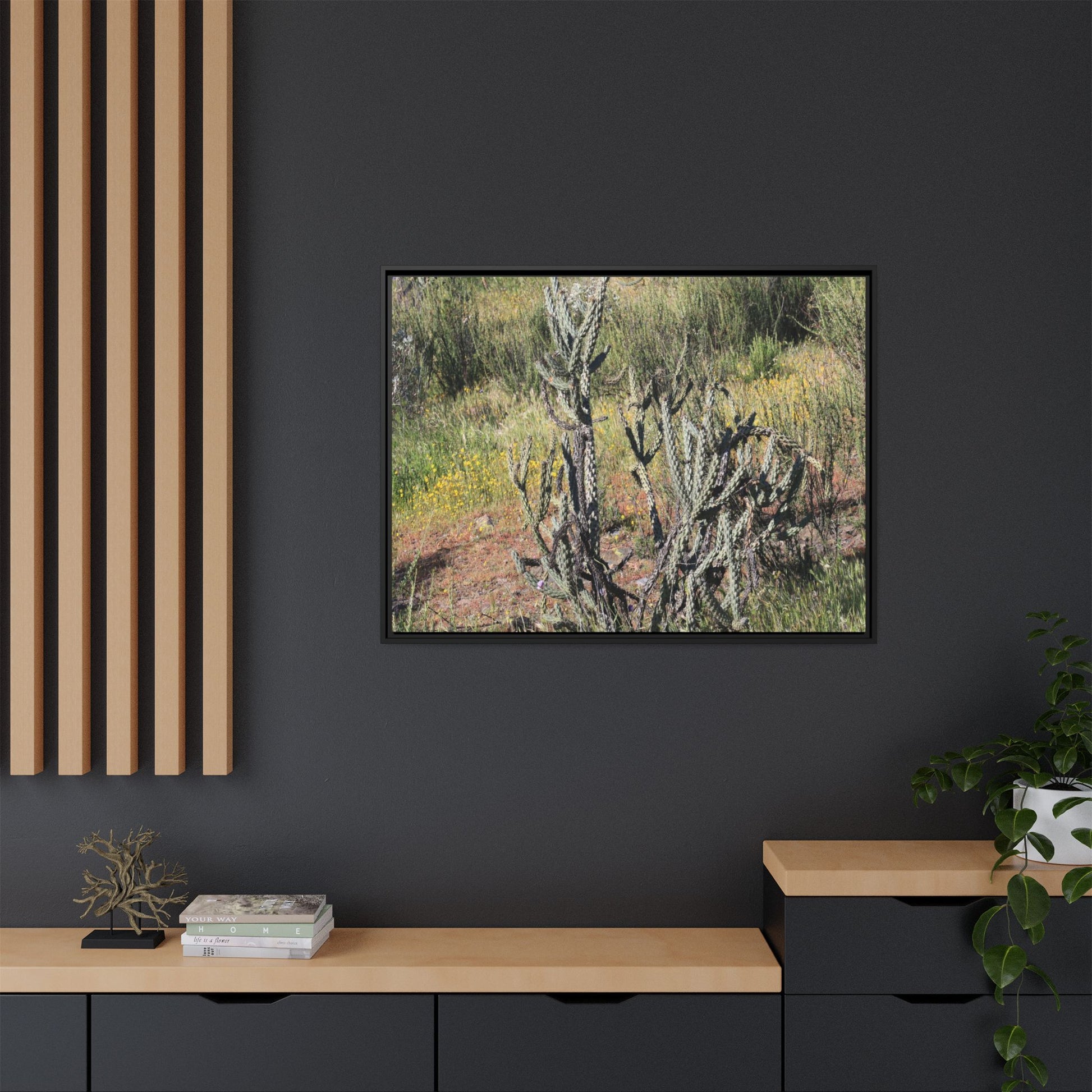 Wildflower Meadow - Unique Stretched Canvas Wall Art - Art By Earth