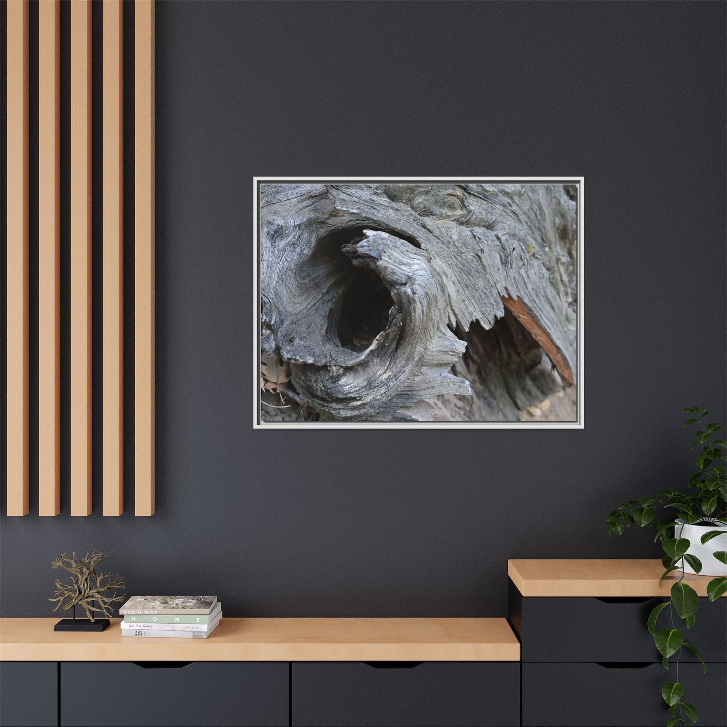 Bark's Labyrinth - Unique Stretched Canvas Wall Art - Art By Earth