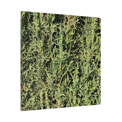 Emerald Tapestry - Unique Frameless Canvas Wall Art - Art By Earth