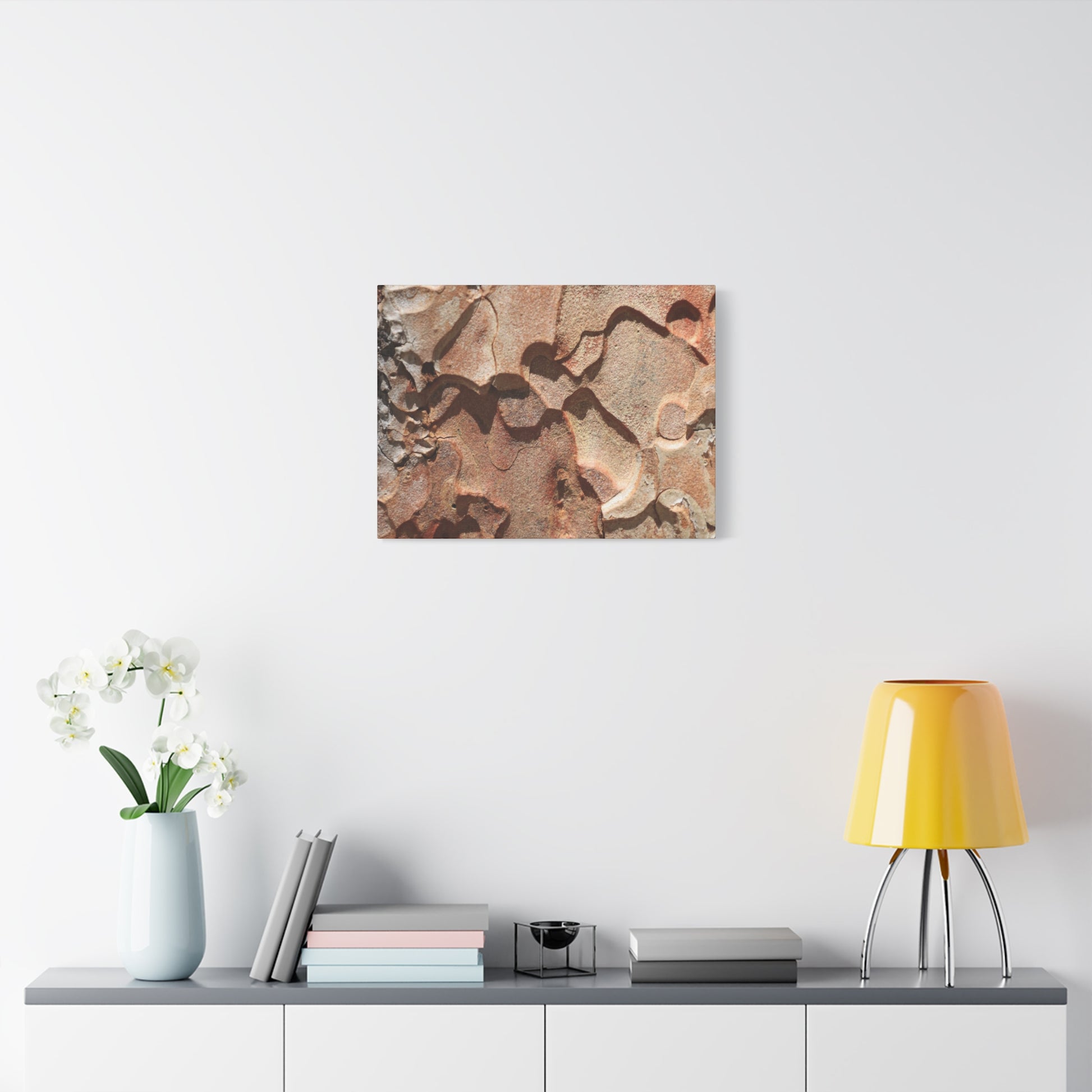 Terracotta Echoes - Unique Frameless Canvas Wall Art - Art By Earth