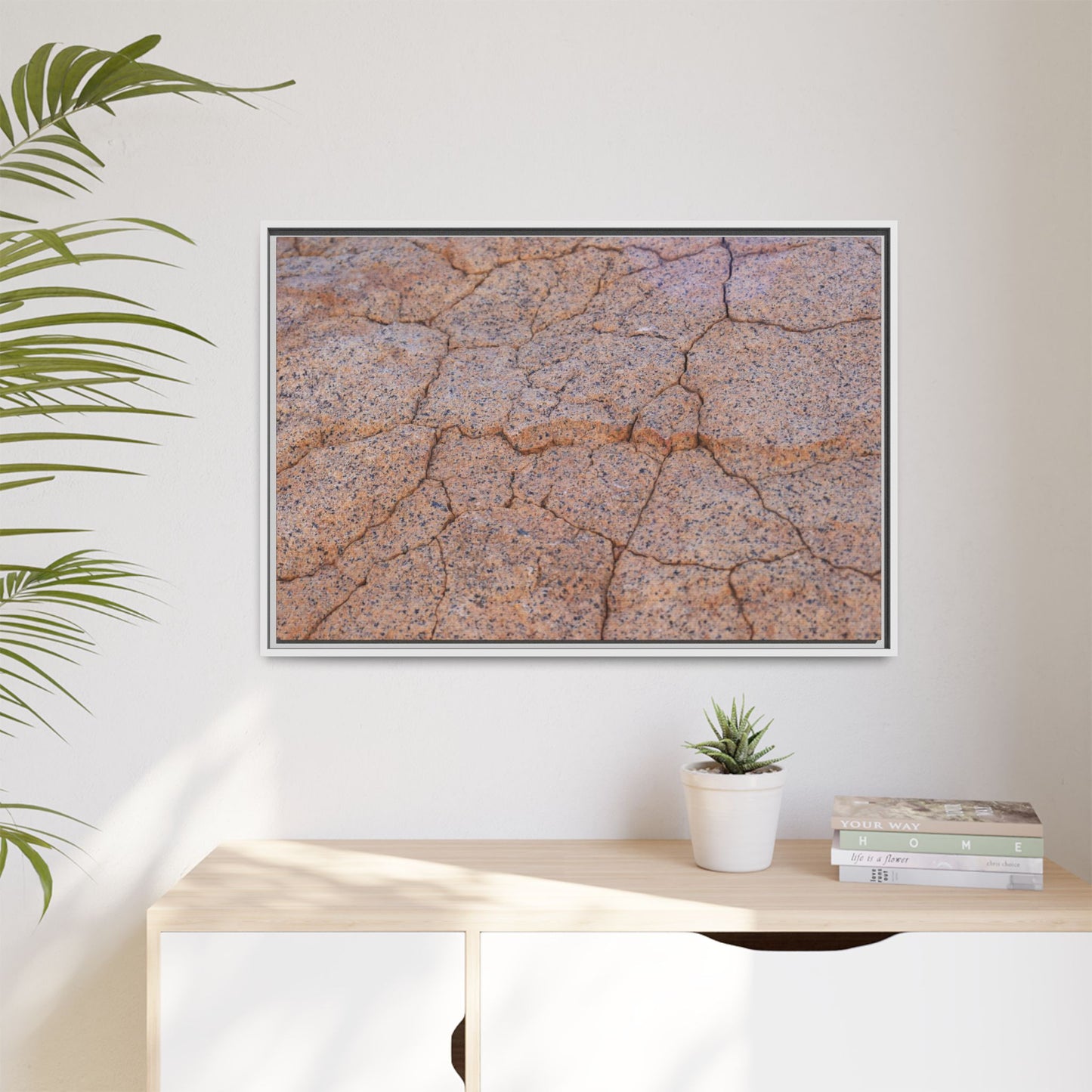 Fragmented Earth - Unique Stretched Canvas Wall Art - Art By Earth
