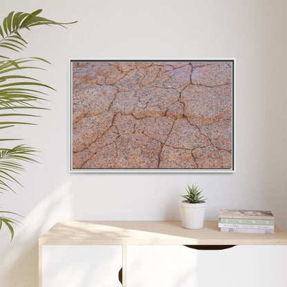 Fragmented Earth - Unique Stretched Canvas Wall Art - Art By Earth