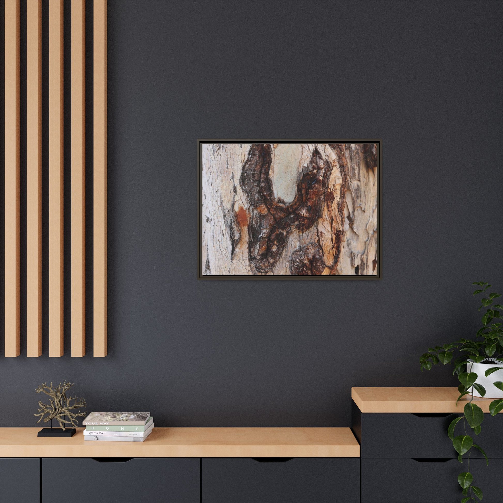 Texture of Time - Unique Stretched Canvas Wall Art - Art By Earth