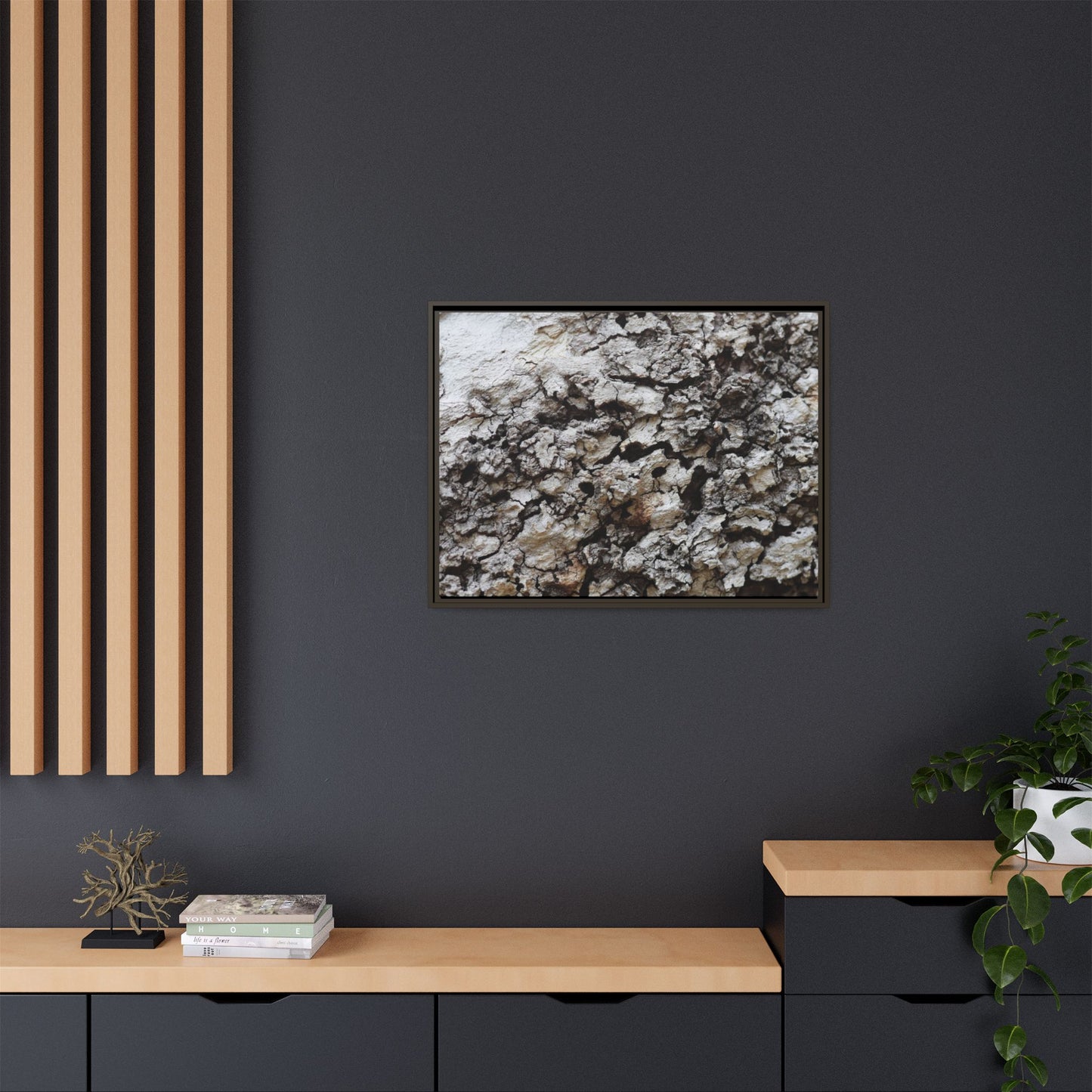 Cracked Terrain - Unique Stretched Canvas Wall Art - Art By Earth