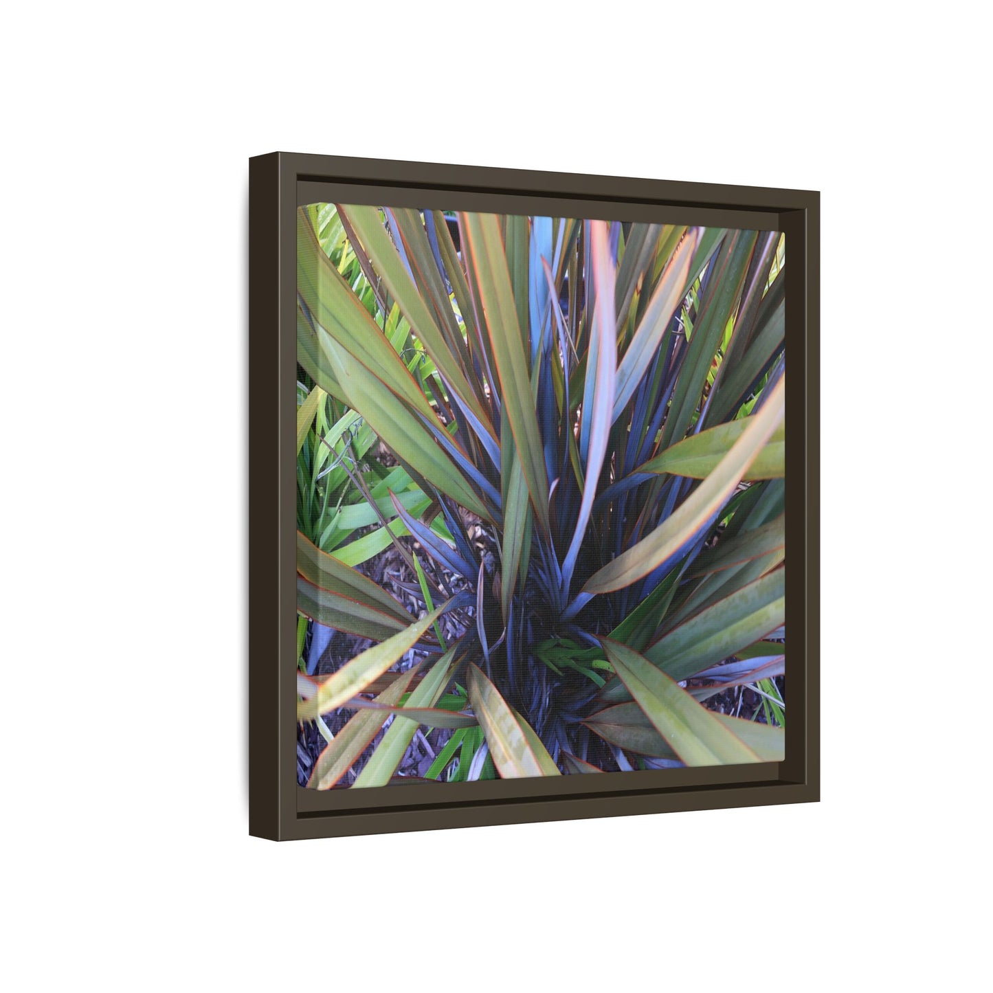 Radiant Leaves - Unique Stretched Canvas Wall Art - Art By Earth