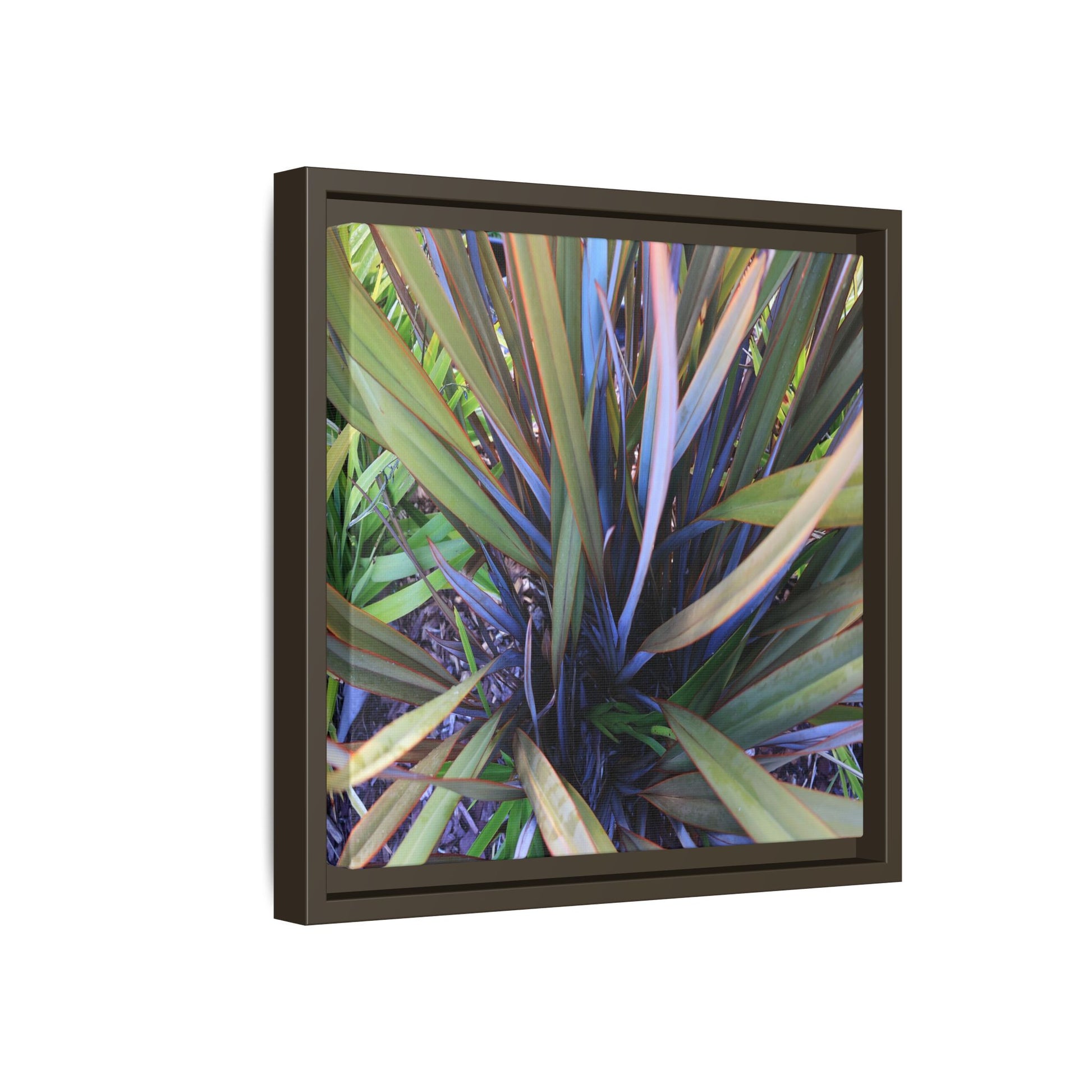 Radiant Leaves - Unique Stretched Canvas Wall Art - Art By Earth