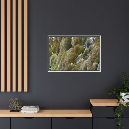 Moss Symphony - Unique Stretched Canvas Wall Art
