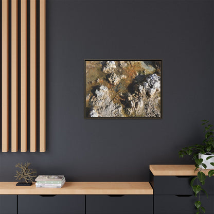 Textural Metamorphosis - Unique Stretched Canvas Wall Art