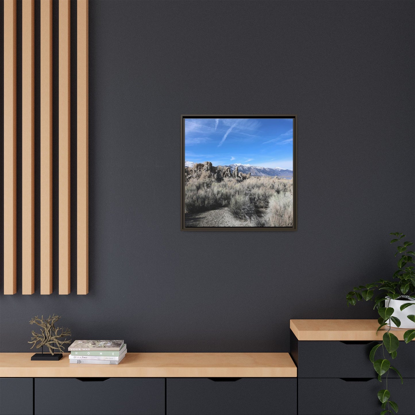 Whispers of the Sagebrush Steppe - Unique Stretched Canvas Wall Art