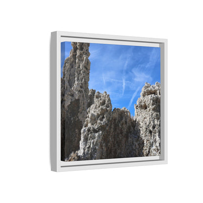 Weathered Sentinels - Unique Stretched Canvas Wall Art