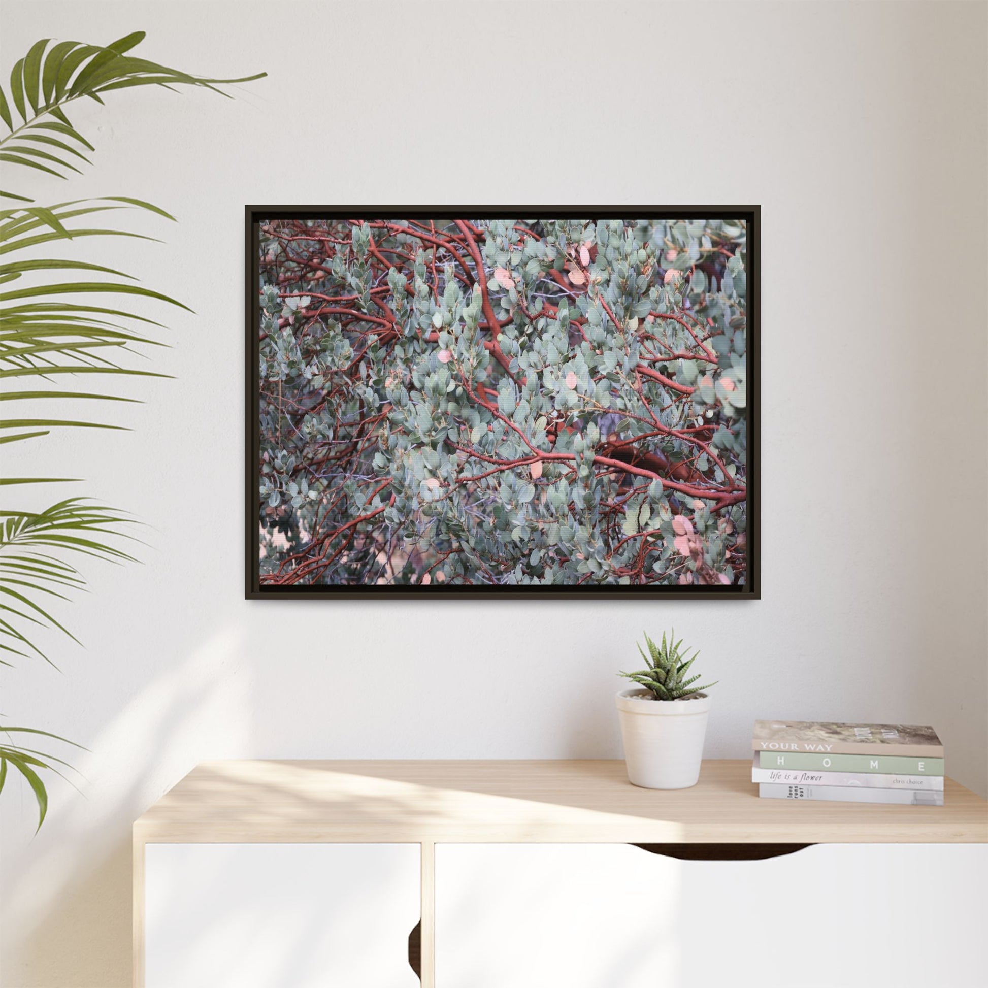 Whispers of Sage - Unique Stretched Canvas Wall Art - Art By Earth