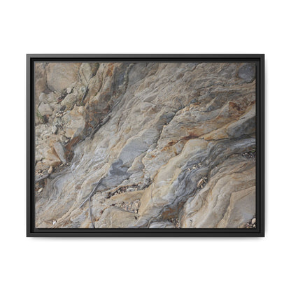 Layers of Earth's History - Unique Stretched Canvas Wall Art - Art By Earth