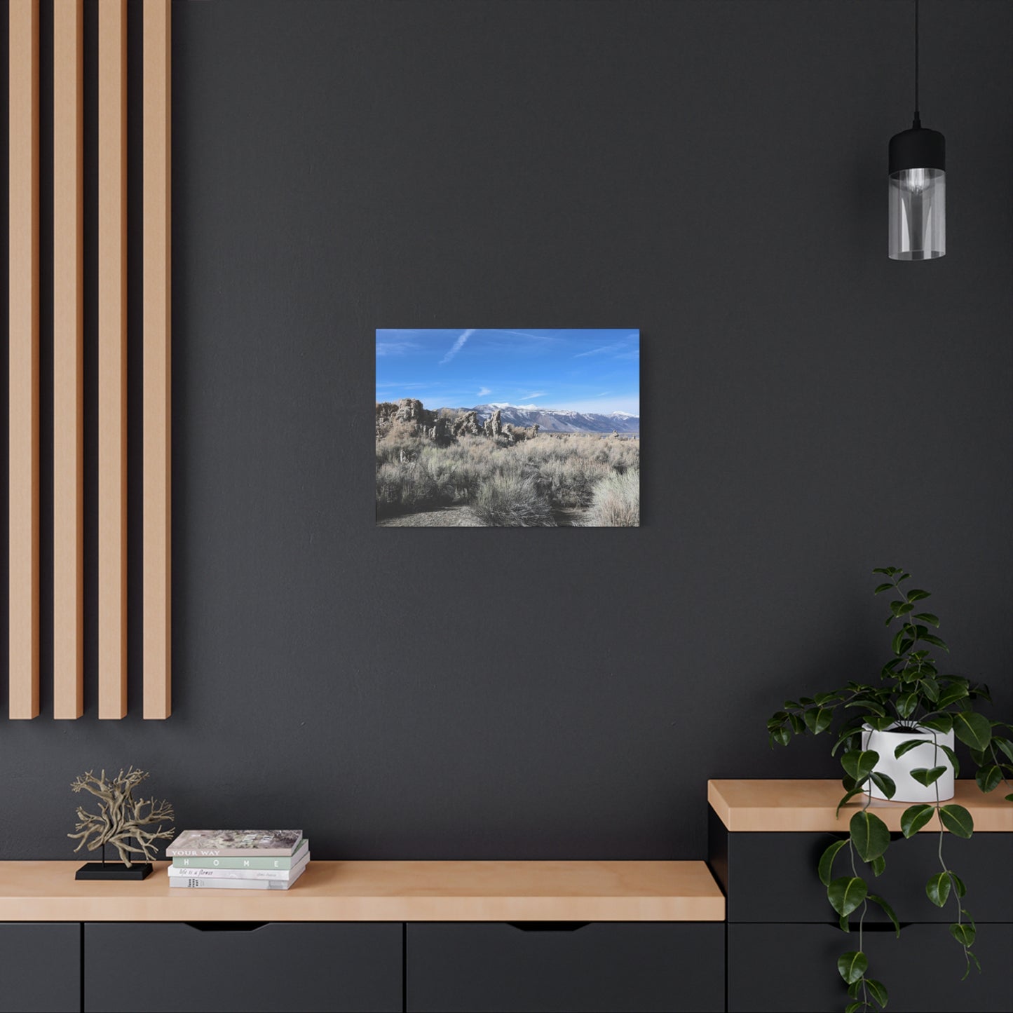 Echoes of Solitude - Unique Frameless Canvas Wall Art
