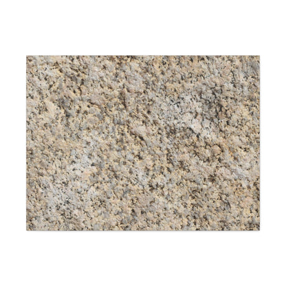 Granular Echoes - Unique Frameless Canvas Wall Art - Art By Earth