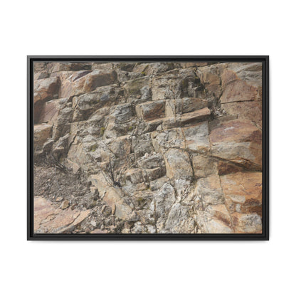 Stone's Silent Story - Unique Stretched Canvas Wall Art - Art By Earth