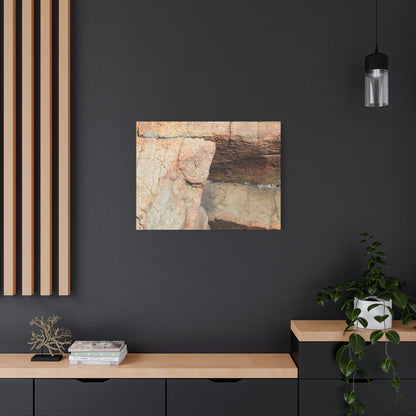 Layered Echoes - Unique Frameless Canvas Wall Art - Art By Earth
