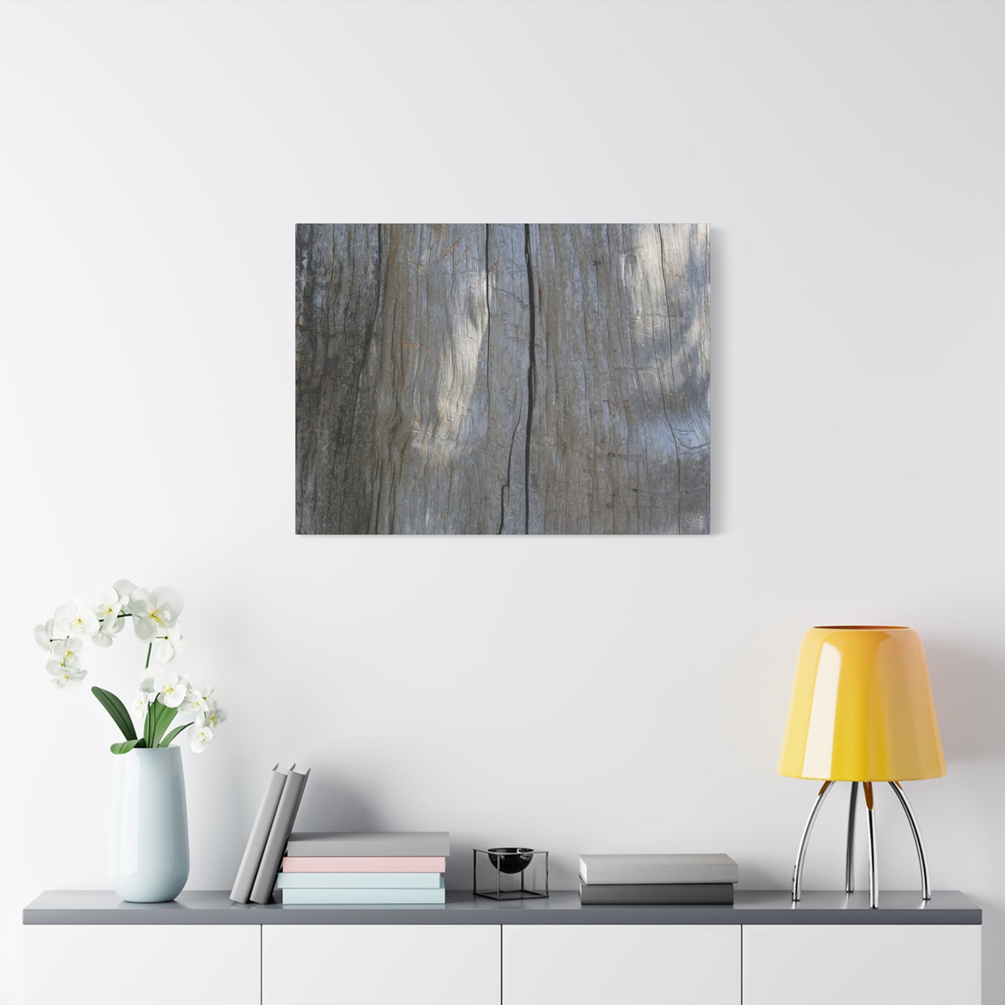 Split Log - Unique Frameless Canvas Wall Art