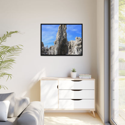 Sentinel of Stone - Unique Stretched Canvas Wall Art