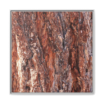 Wooden Mosaic - Unique Stretched Canvas Wall Art