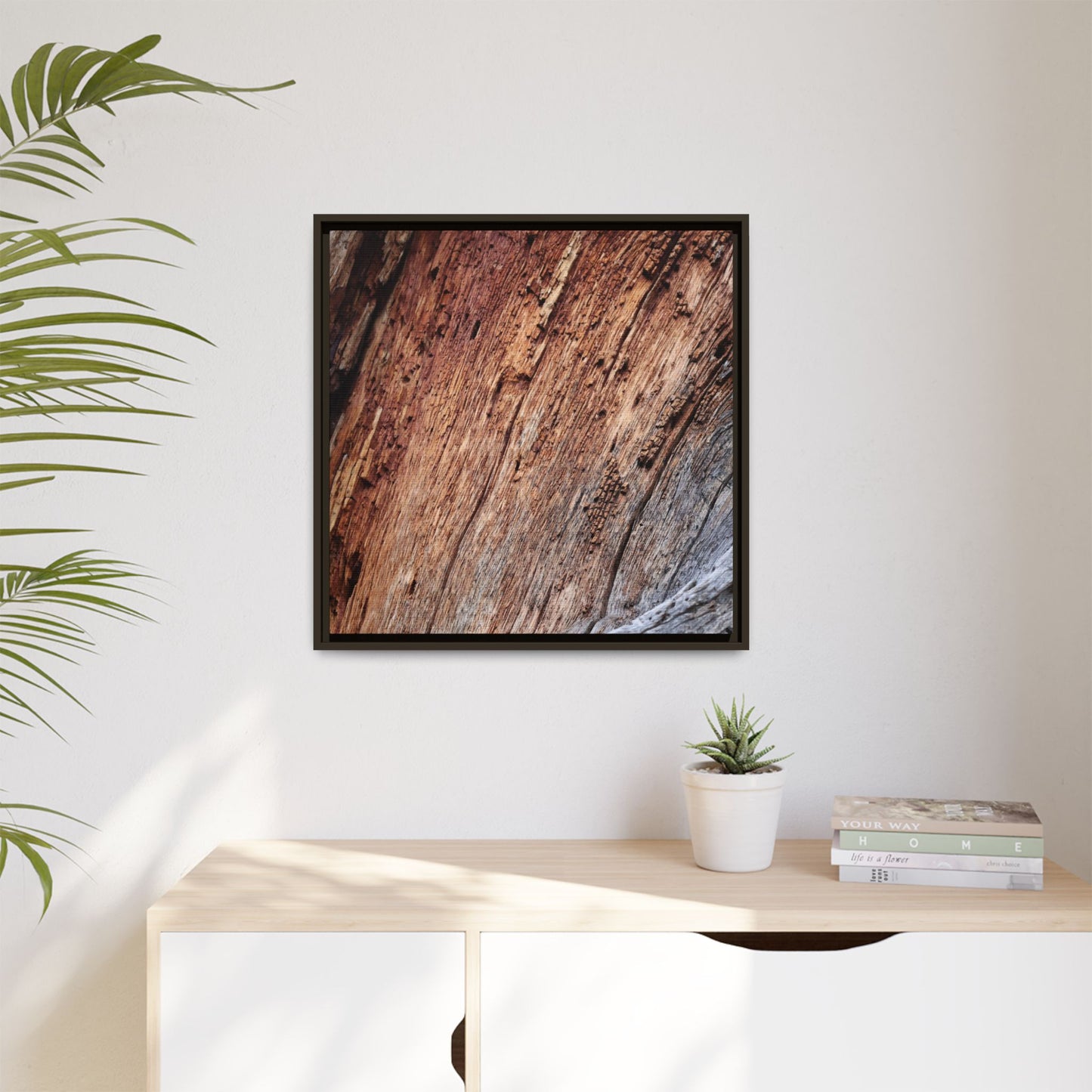 Time's Mark - Unique Stretched Canvas Wall Art - Art By Earth