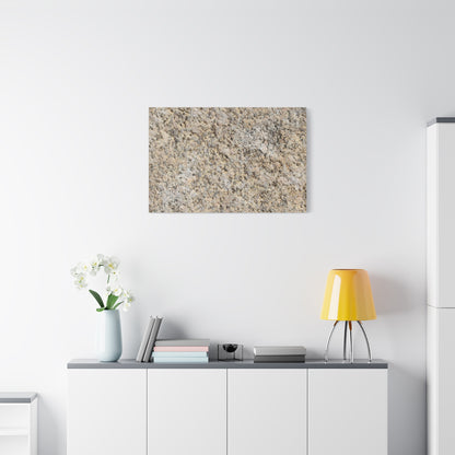Granular Echoes - Unique Frameless Canvas Wall Art - Art By Earth