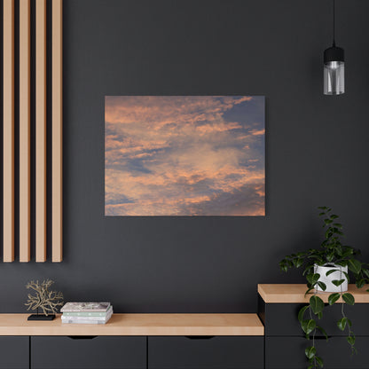 Sunset's Whispers - Unique Frameless Canvas Wall Art - Art By Earth