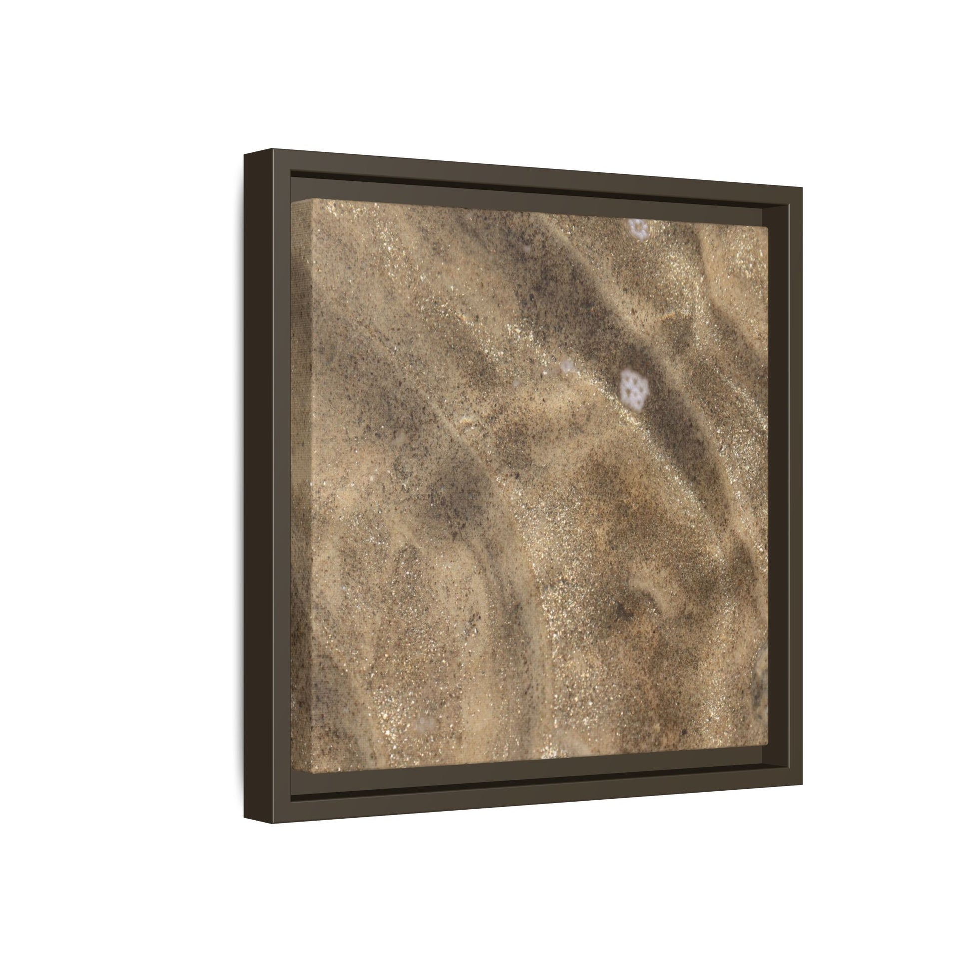 Underwater Sand Exploration - Unique Stretched Canvas Wall Art - Art By Earth