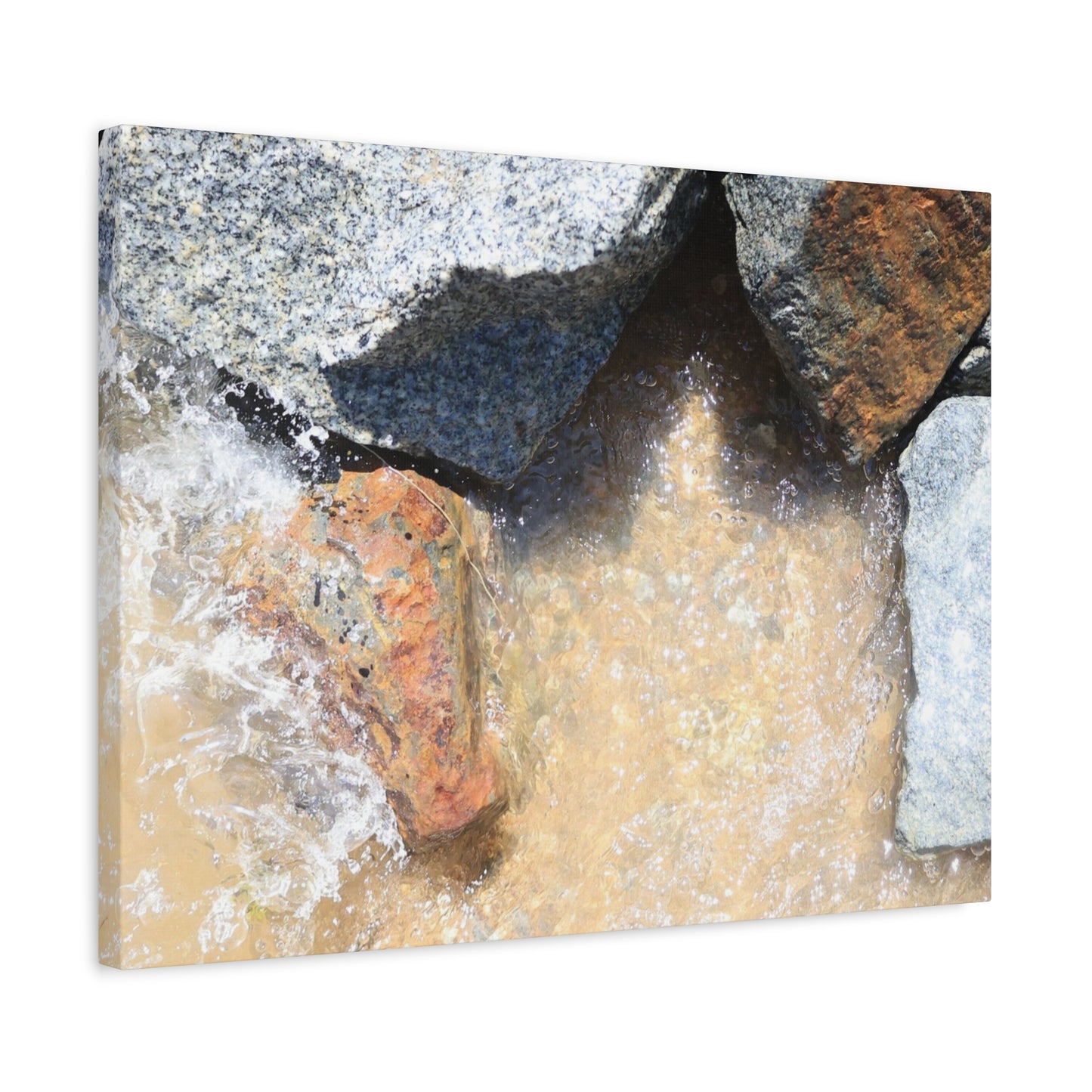 Rocky Embrace - Unique Frameless Canvas Wall Art - Art By Earth