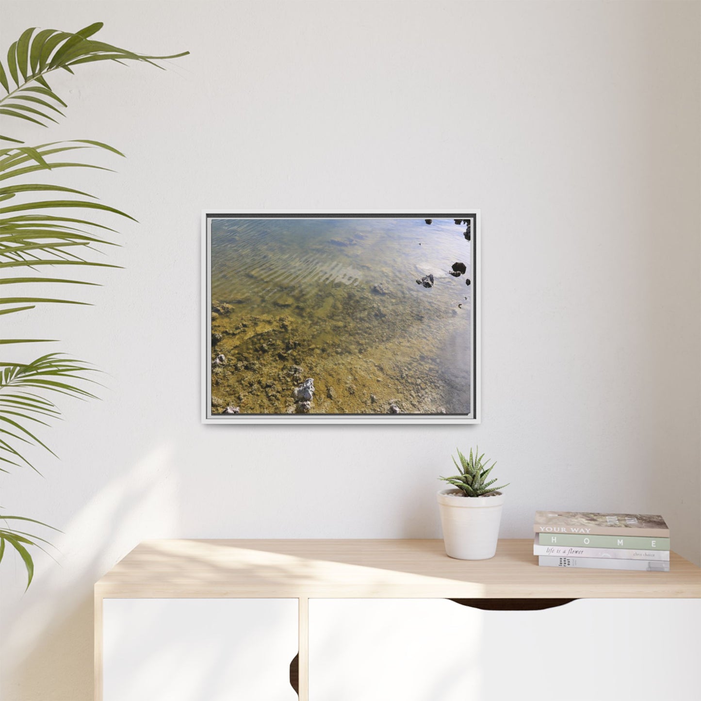 Ripples of Stone - Unique Stretched Canvas Wall Art