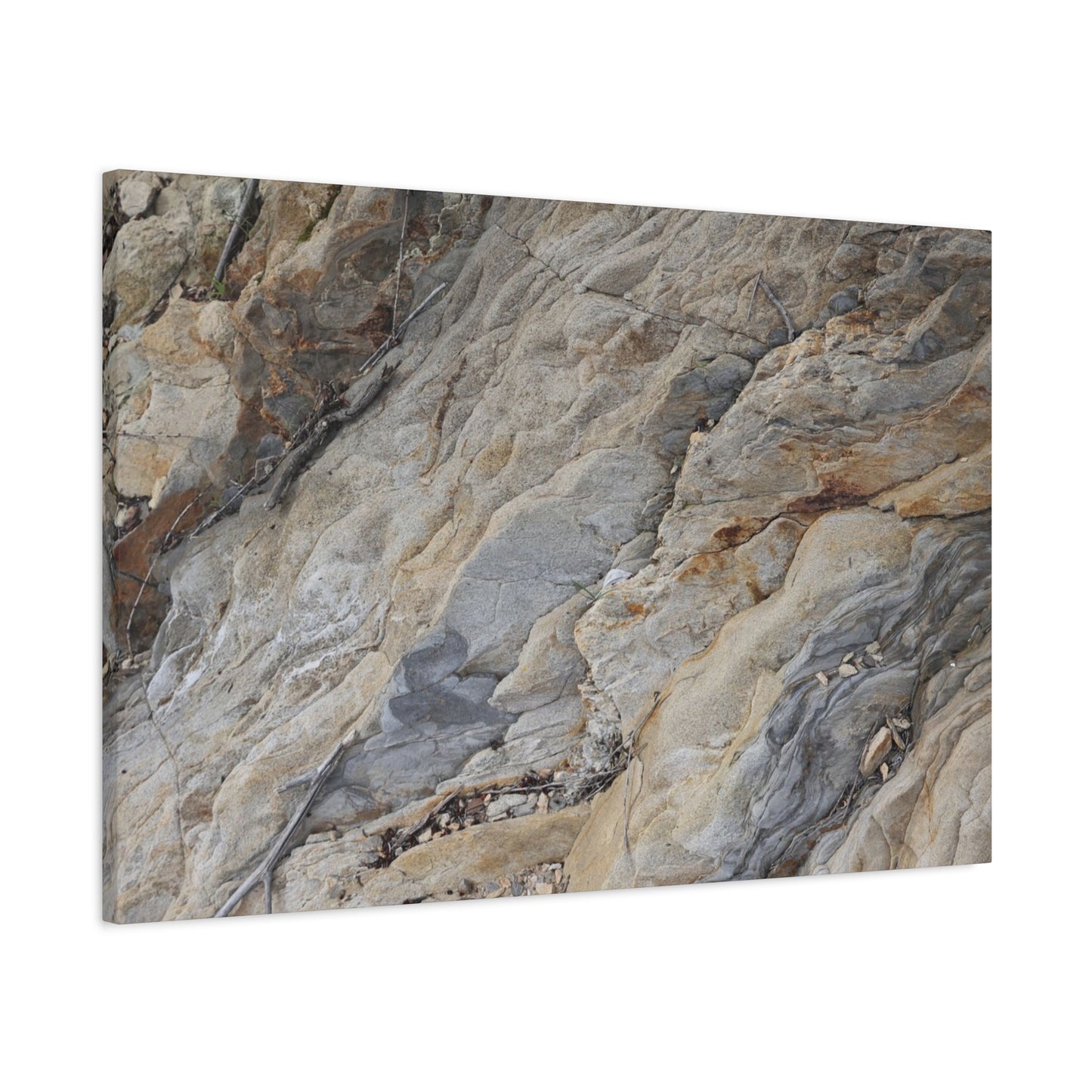 Stone Memory - Unique Frameless Canvas Wall Art - Art By Earth