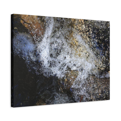 Liquid Stone - Unique Frameless Canvas Wall Art - Art By Earth