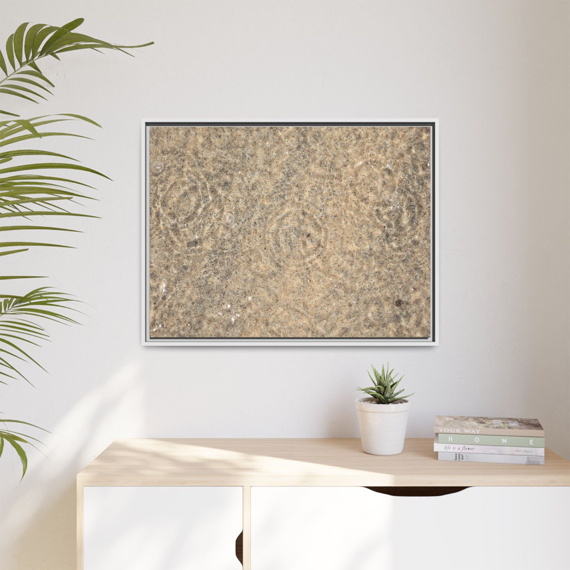 Whispers of Sand - Unique Stretched Canvas Wall Art - Art By Earth